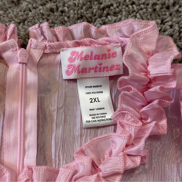 RARE  Melanie Martinez K-12 Pink Dress - Size 2XL - Picture 7 of 10